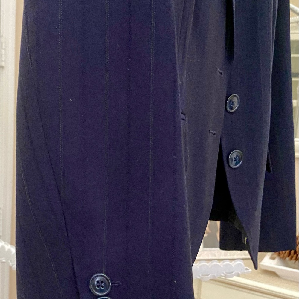 Worthington Stretch Blazer in Dark Blue